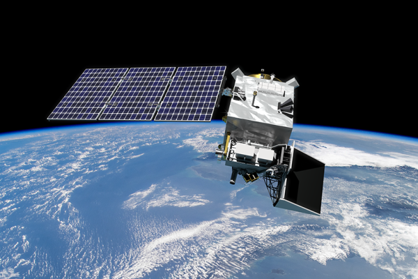 PACE klimaatsatelliet. Credits: NASA GSFC
