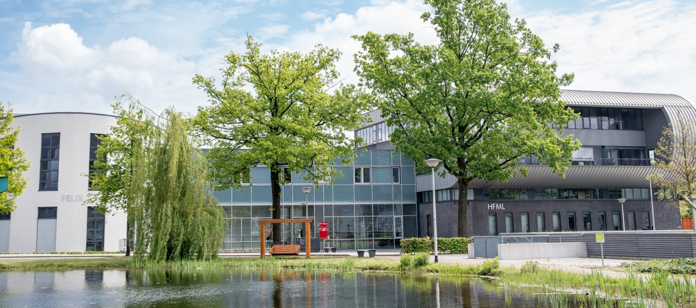 Gebouw van HFML-FELIX in Nijmegen