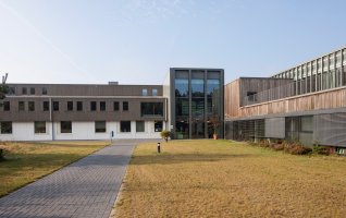 Gebouw van ASTRON in Dwingeloo