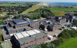 Building of institute NIOZ on Texel